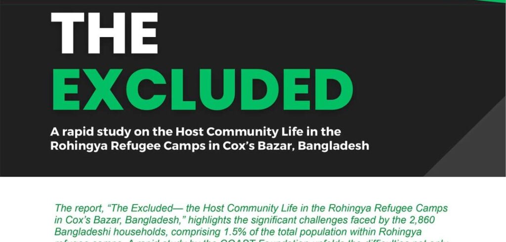 The Excluded: A Rapid Study on the Host Community Life in the Rohingya Refugee Camps in Cox’s Bazar, Bangladesh